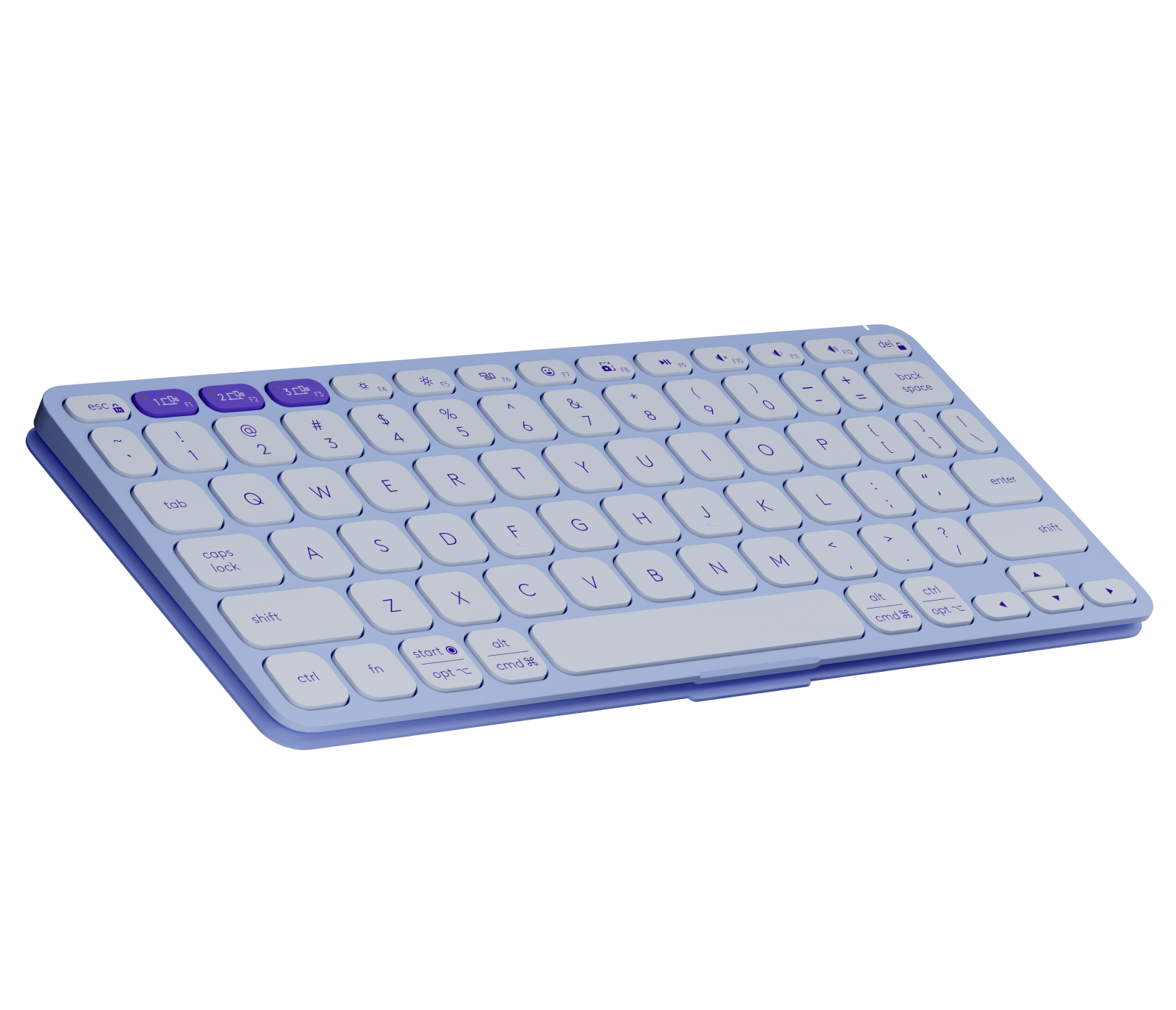 Logitech Keys-To-Go 2 US配列 Lilac ライラック色 Logitech Keys To Go 2 Slim Portable Bluetooth Keyboard for