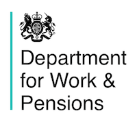 Logo dipartimento per il lavoro e le pensioni britannico